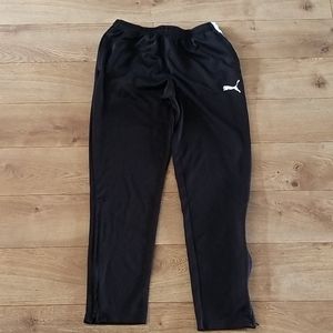 Men's Large Black Puma Work Out Pants
